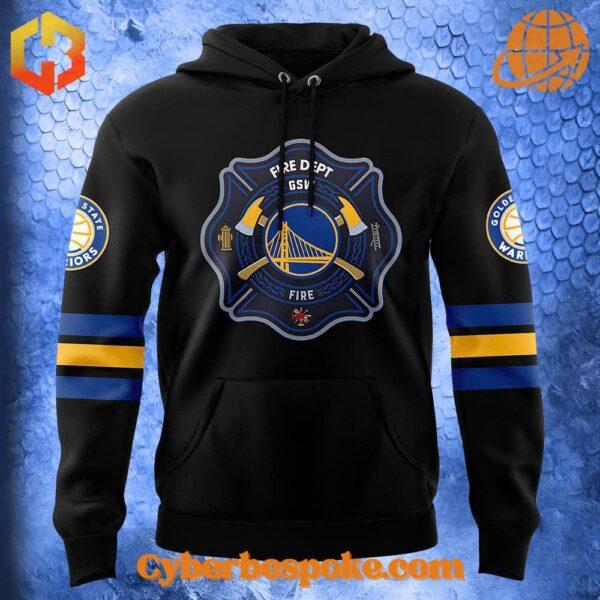 GSW Firefighter Hoodie Details