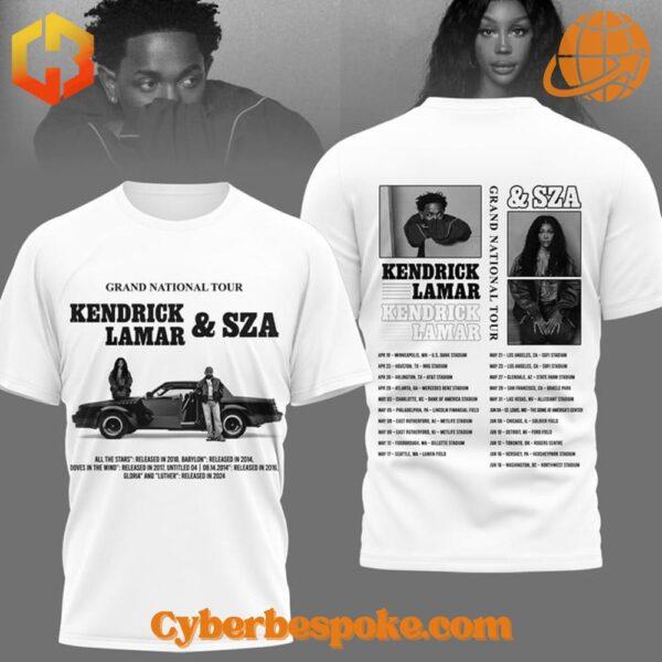 Kendrick Lamar Sza Grand National Tour Shirt perfect for everyday wear.