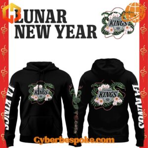 Premium La Kings Lunar New Year Hoodie featuring high-definition 3D prints and exceptional comfort.