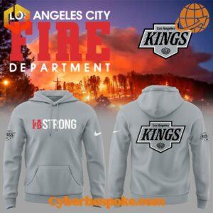 Unisex La Strong Los Angeles Kings Nhl Shirt made from premium fabrics, perfect for layering.