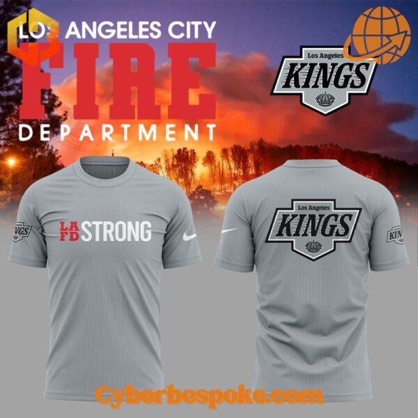 Unisex La Strong Los Angeles Kings Nhl Shirt made from premium fabrics, perfect for layering.