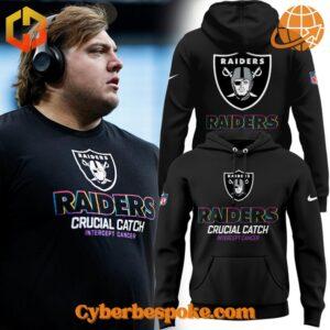 Las Vegas Raiders NFL Crucial Catch Hoodie perfect for everyday wear.