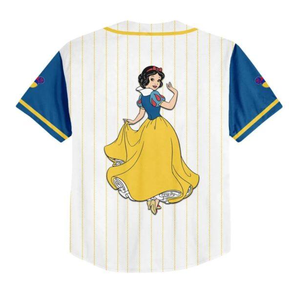 Baseball jersey with a limited edition Snow White design, combining classic charm with modern flair.