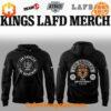 Unisex Los Angeles Kings Lafd Fire Department Hoodie made from premium fabrics, perfect for layering.