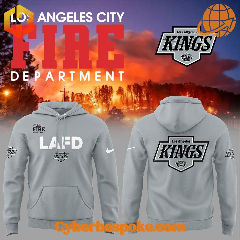 Los Angeles Kings Nhl Los Angeles City Fire Department Shirt Unisex Los Angeles Kings Nhl Los Angeles City Fire Department Shirt made from premium fabrics, perfect for layering.