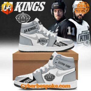 The unisex Los Angeles Kings Version Air Jordan High is designed to keep you moving in style