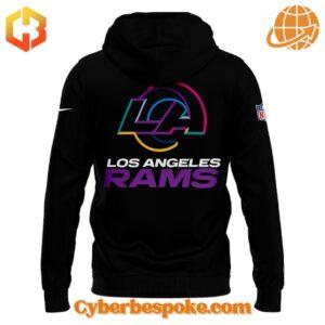 Unique Los Angeles Rams Crucial Catch Hoodie featuring immersive 3D designs that redefine casual wear.