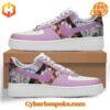 The unisex Melanie Martinez Cry Baby Purple Nike Air Force Shoes is designed to keep you moving in style