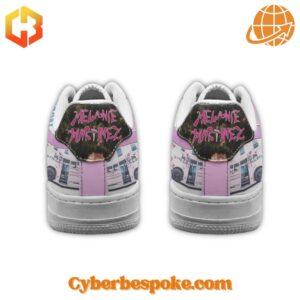 The unisex Melanie Martinez Cry Baby Purple Nike Air Force Shoes is designed to keep you moving in style