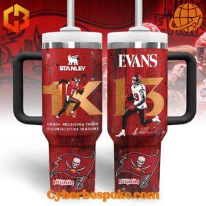 Mike Evans Tampa Bay Buccaneers Nfl Tumbler Oz – keeps drinks hot or cold for hours with a stylish design