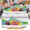 New Kids on the Block Stan Smith Shoes with colorful 90s design.