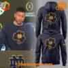 Notre Dame Clover hoodie inspired by Coach Marcus Freeman, featuring a bold shamrock design