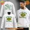 Notre Dame Fighting Irish Football Baseball Jacket with logo and mascot design