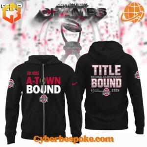 Redefine your style with the unisex Ohio State Buckeyes Football Playoff Cotton Bowl Champions A Town Bound Shirt