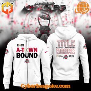 Redefine your style with the unisex Ohio State Buckeyes Football Playoff Cotton Bowl Champions A Town Bound Shirt