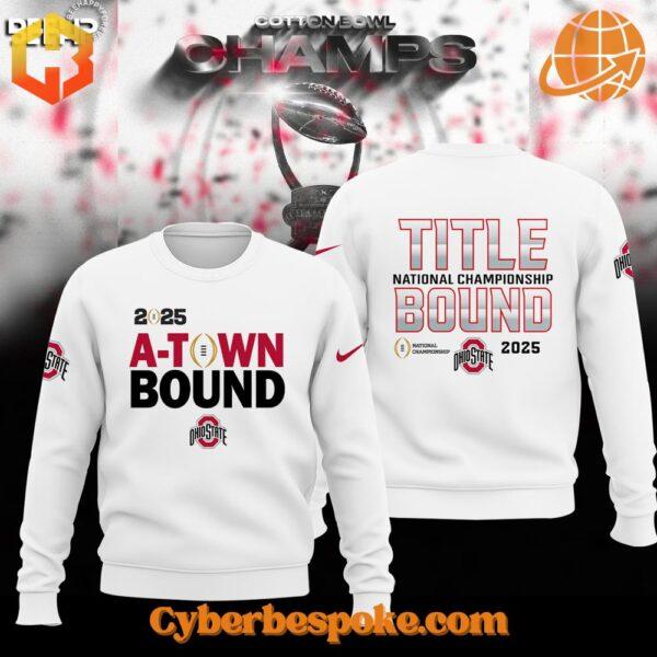 Redefine your style with the unisex Ohio State Buckeyes Football Playoff Cotton Bowl Champions A Town Bound Shirt