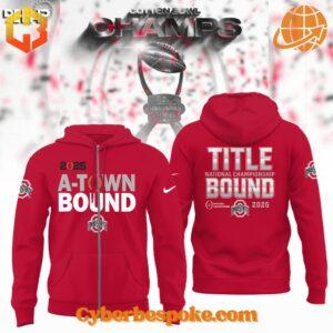 Redefine your style with the unisex Ohio State Buckeyes Football Playoff Cotton Bowl Champions A Town Bound Shirt