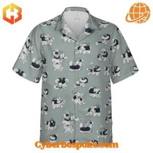 The unisex Popeyes Sailor Vs Bluto Version Hawaiian Shirt is designed to keep you moving in style