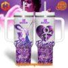 Prince-themed 40oz stainless steel tumbler with an ergonomic handle.