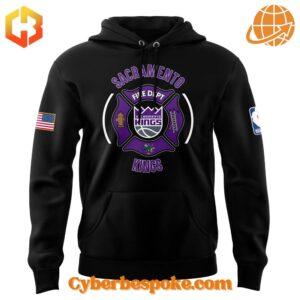 Sacramento Kings Firefighter Appreciation Night Hoodie