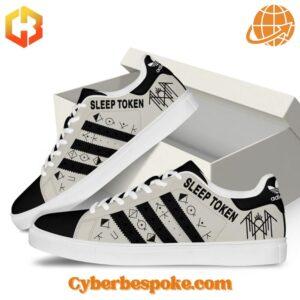 Sleep Token Band Stan Smith Shoes with box, featuring unique band design.