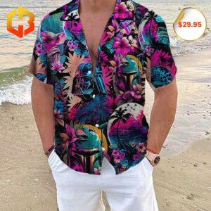 The Star Wars Tropical 2025 Hawaiian Shirt blending the galaxy’s heroes and villains with tropical vibes.