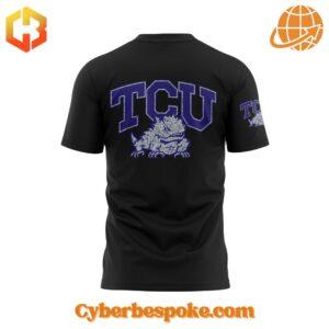 Unique Tcu Horned Frogs Football Blead Purple Shirt featuring immersive 3D designs that redefine casual wear.