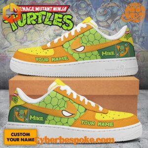 The unisex Teenage Mutant Ninja Turtles Custom Nike Air Force is designed to keep you moving in style