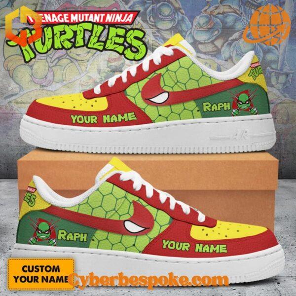 The unisex Teenage Mutant Ninja Turtles Custom Nike Air Force is designed to keep you moving in style