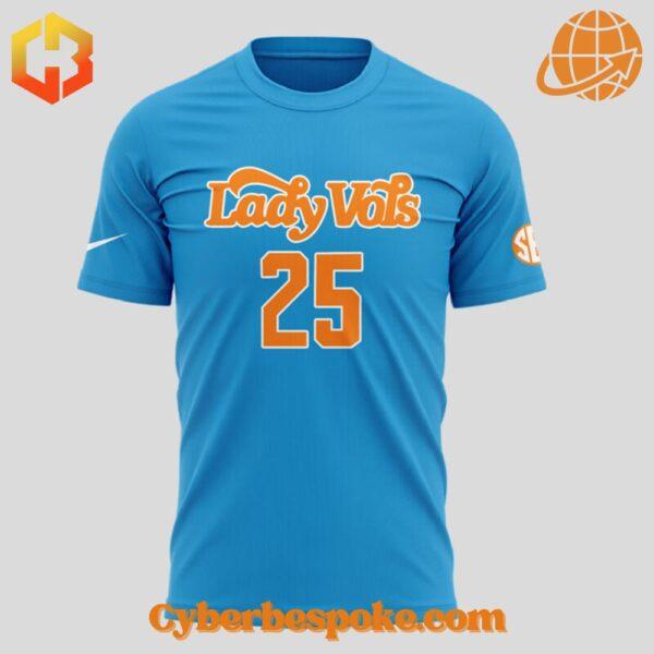 Front View of Tennessee Lady Vols Basketball 2025 Uniform Shirt