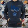 Toronto Maple Leafs unisex hoodie in blue and white, featuring the team’s logo, ideal for casual wear