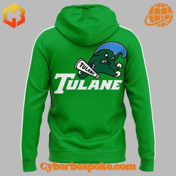 Unisex Tulane Football Coach Kelly Comarda Hoodie made from premium fabrics, perfect for layering.