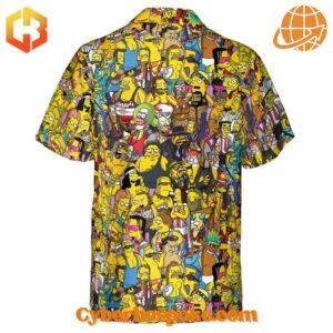 The unisex Wwe Simpsons Version Hawaiian Shirt is designed to keep you moving in style