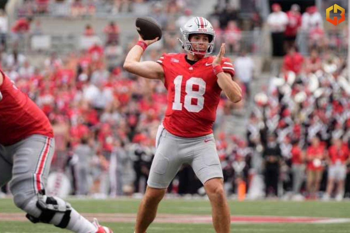 Will Howard connects with Jeremiah Smith on a clutch play, sealing Ohio State's victory.