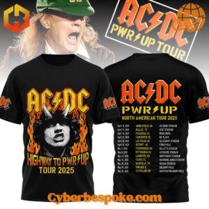 Lightweight and comfortable Ac Dc Highway To Power Up Tour Shirt perfect for everyday wear