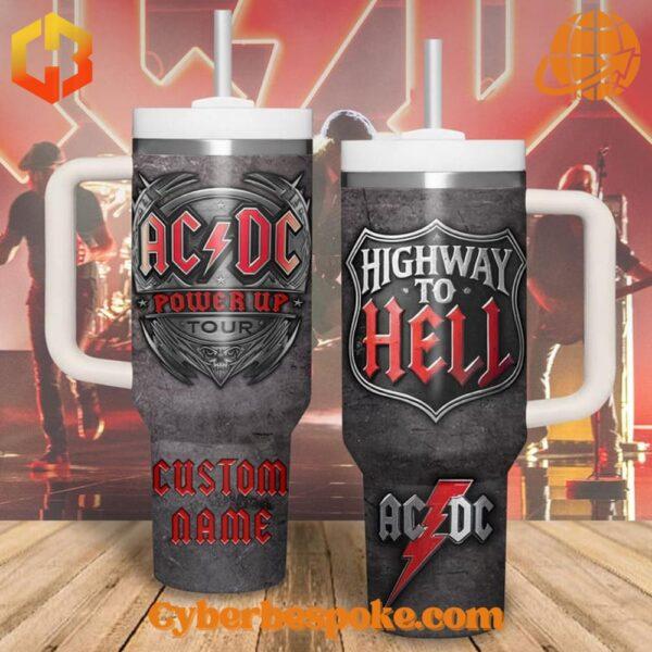 Step into vibrant style with the Acdc Power Up Tour Custom Tumbler Oz