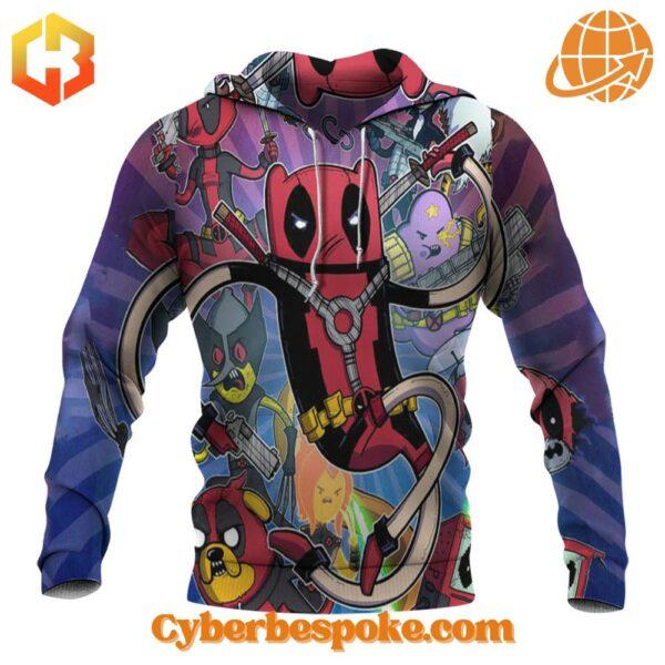 Soft and Classic Style with an Adventure Time And Deadpool Hoodie