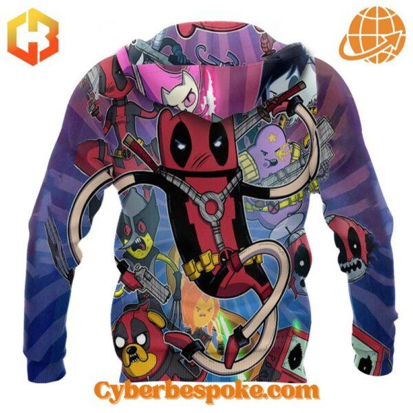 Soft and Classic Style with an Adventure Time And Deadpool Hoodie