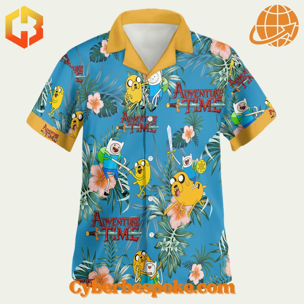 Adventure Time Hawaiian Shirt Soft and Classic Style with an Adventure Time Hawaiian Shirt