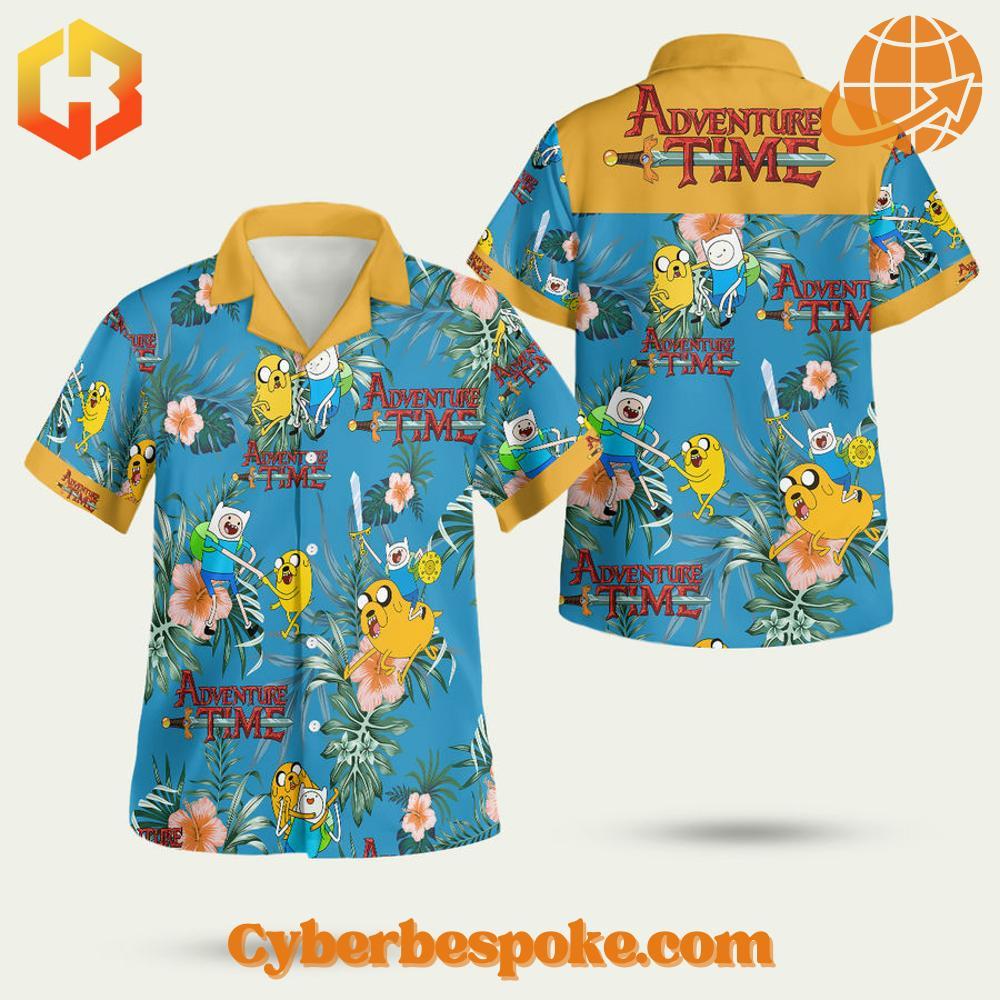 Adventure Time Hawaiian Shirt Soft and Classic Style with an Adventure Time Hawaiian Shirt