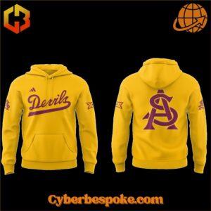 The 2 Arizona Sun Devil Baseball Good As Gold 2025 Hoodie combines a modern fit, premium texture, and breathable comfort