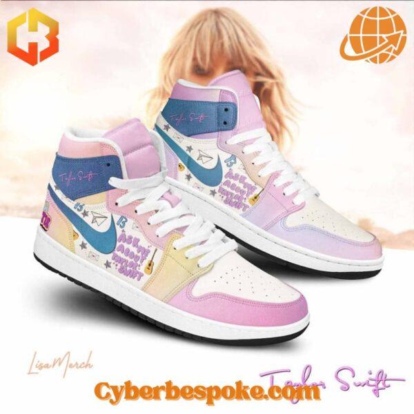 Bold and stylish Ask Me About Taylor Swift Air Jordan Shoes, crafted for movement and all-day wear.