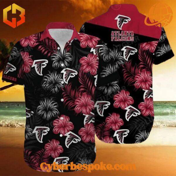 The Atlanta Falcons Midnight Blossom Hawaiian Shirt offers premium quality with a modern touch.