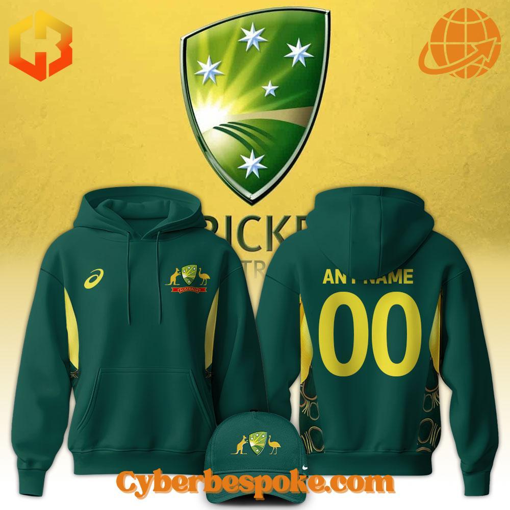 4 Australia National Cricket Icc 2025 Custom Hoodie The 4 Australia National Cricket Icc 2025 Custom Hoodie combines a modern fit, premium texture, and breathable comfort