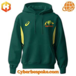 The 5 Australia National Cricket Icc 2025 Custom Hoodie combines a modern fit, premium texture, and breathable comfort