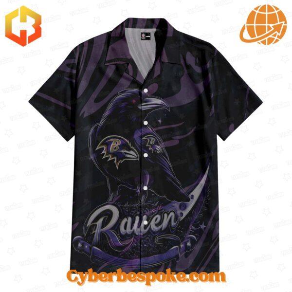 The Baltimore Ravens Hawaiian Shirt offers premium quality with a modern touch.