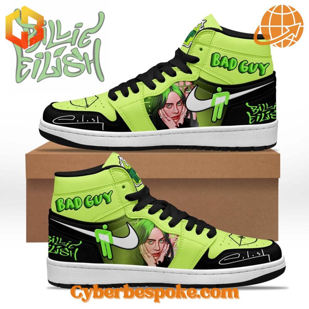 Billie Eilish Bad Guy Air Jordan High Step up your sneaker game with the sleek and stylish Billie Eilish Bad Guy Air Jordan High.