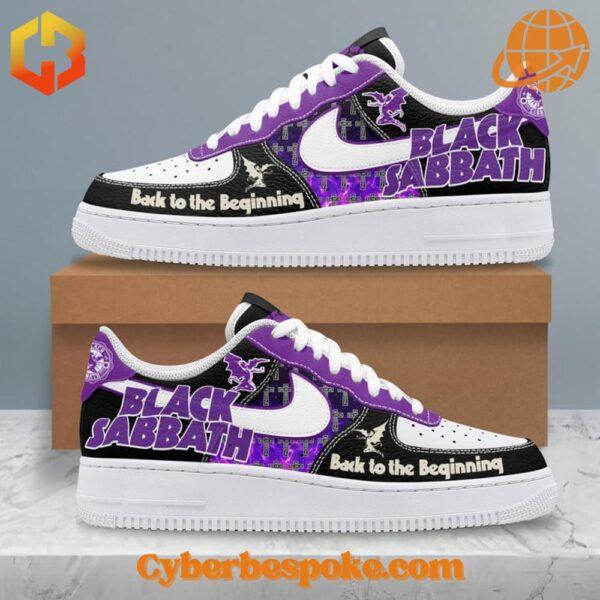 The Black Sabbath Back To Beginning Nike Air Force Shoes is designed for effortless style and lightweight wearability.