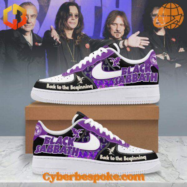 The Black Sabbath Back To Beginning Nike Air Force Shoes is designed for effortless style and lightweight wearability.