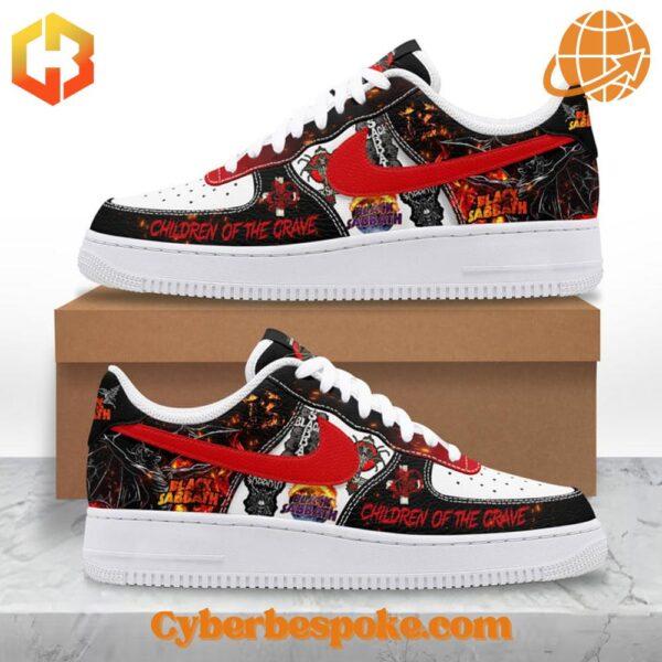 Unisex Black Sabbath Children Of The Grave Nike Air Force Shoes – classic Air Force style with next-level comfort and attitude.